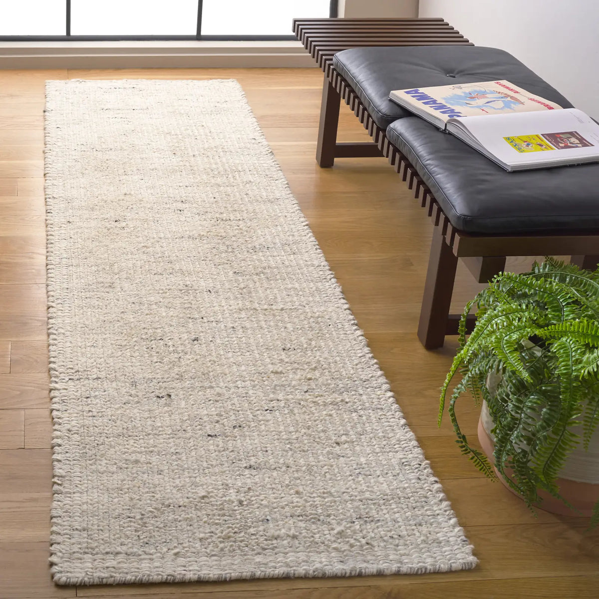 Safavieh Mirage 2'-3" x 8'-0" Rug in Beige / Black