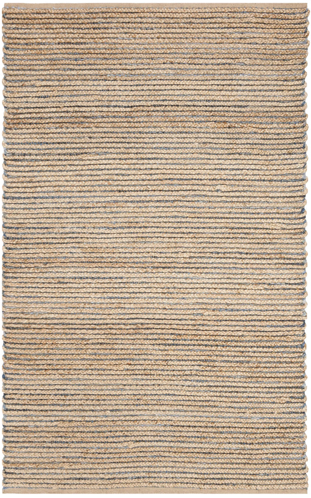 Safavieh Cape Cod 4'-0" x 6'-0" Rug in Natural / Blue