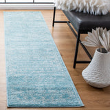 Safavieh Tulum 2'-0" x 8'-0" Rug in Aqua / Ivory