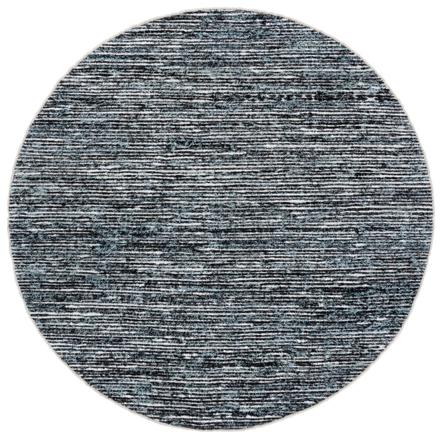 Safavieh Cape Cod 6'-0" x 6'-0" Rug in Light Blue / Black