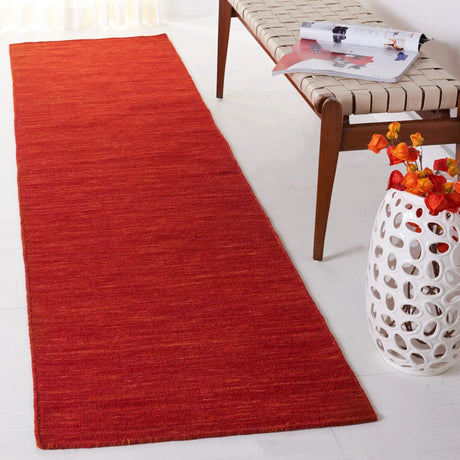 Safavieh Kilim 2'-3" x 9'-0" Rug in Red / Rust