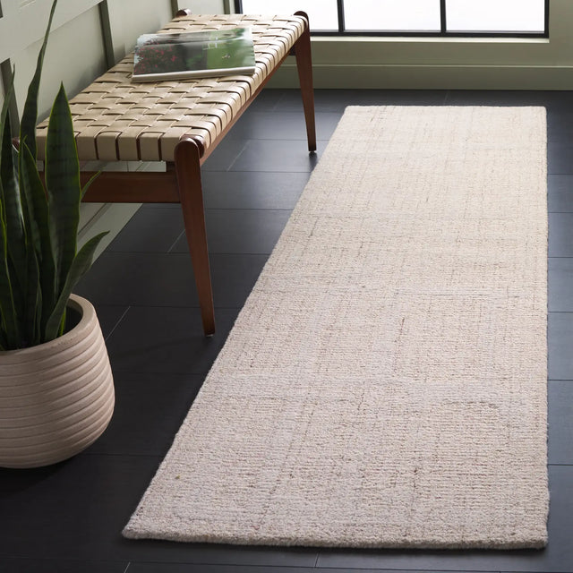 Safavieh Abstract 2'-3" x 8'-0" Rug in Beige / Ivory
