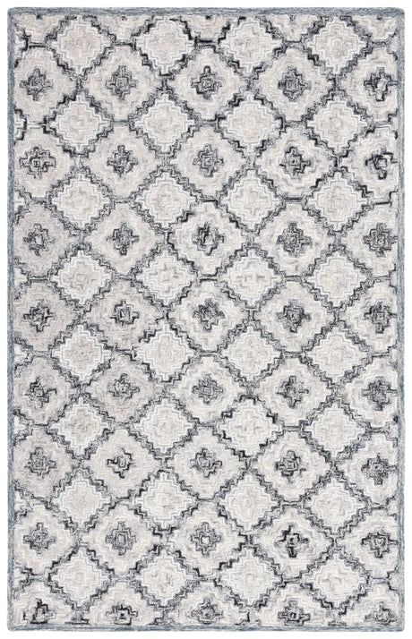 Safavieh Soho 4'-0" x 6'-0" Rug in Grey / Ivory