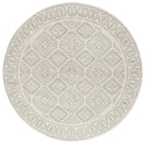 Safavieh Tulum 6'-7" x 6'-7" Rug in Ivory / Sage