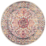 Safavieh Madison 200 6'-7" x 6'-7" Rug in Ivory / Red