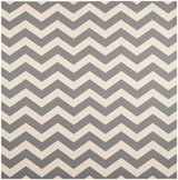 Safavieh Courtyard 7'-10" x 7'-10" Rug in Grey / Beige