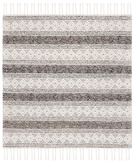 Safavieh Natura 6'-0" x 6'-0" Rug in Ivory / Black