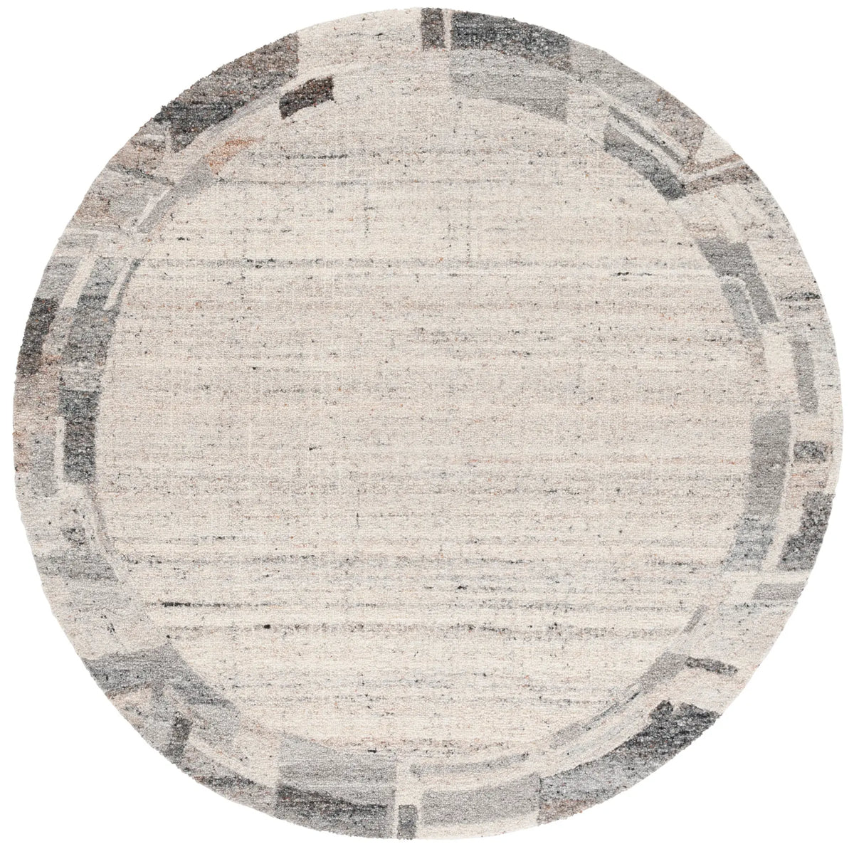 Safavieh Restoration Vintage 6'-0" x 6'-0" Rug in Grey / Beige