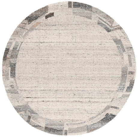 Safavieh Restoration Vintage 6'-0" x 6'-0" Rug in Grey / Beige