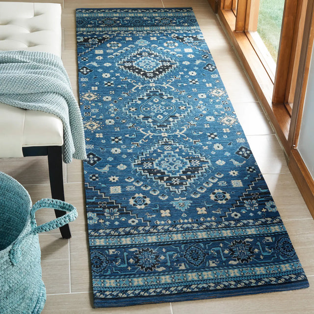 Safavieh Classic Vintage 2'-3" x 8'-0" Rug in Blue / Charcoal