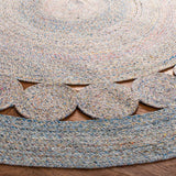 Safavieh Cape Cod 5'-0" x 5'-0" Rug in Yellow / Pink