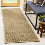 Safavieh Natural Fiber 2'-6" x 10'-0" Rug in Natural / Beige