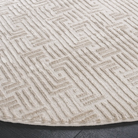 Safavieh Saylor 100 6'-3" x 6'-3" Rug in Beige / Ivory