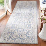 Safavieh Metro 2'-3" x 9'-0" Rug in Blue / Ivory