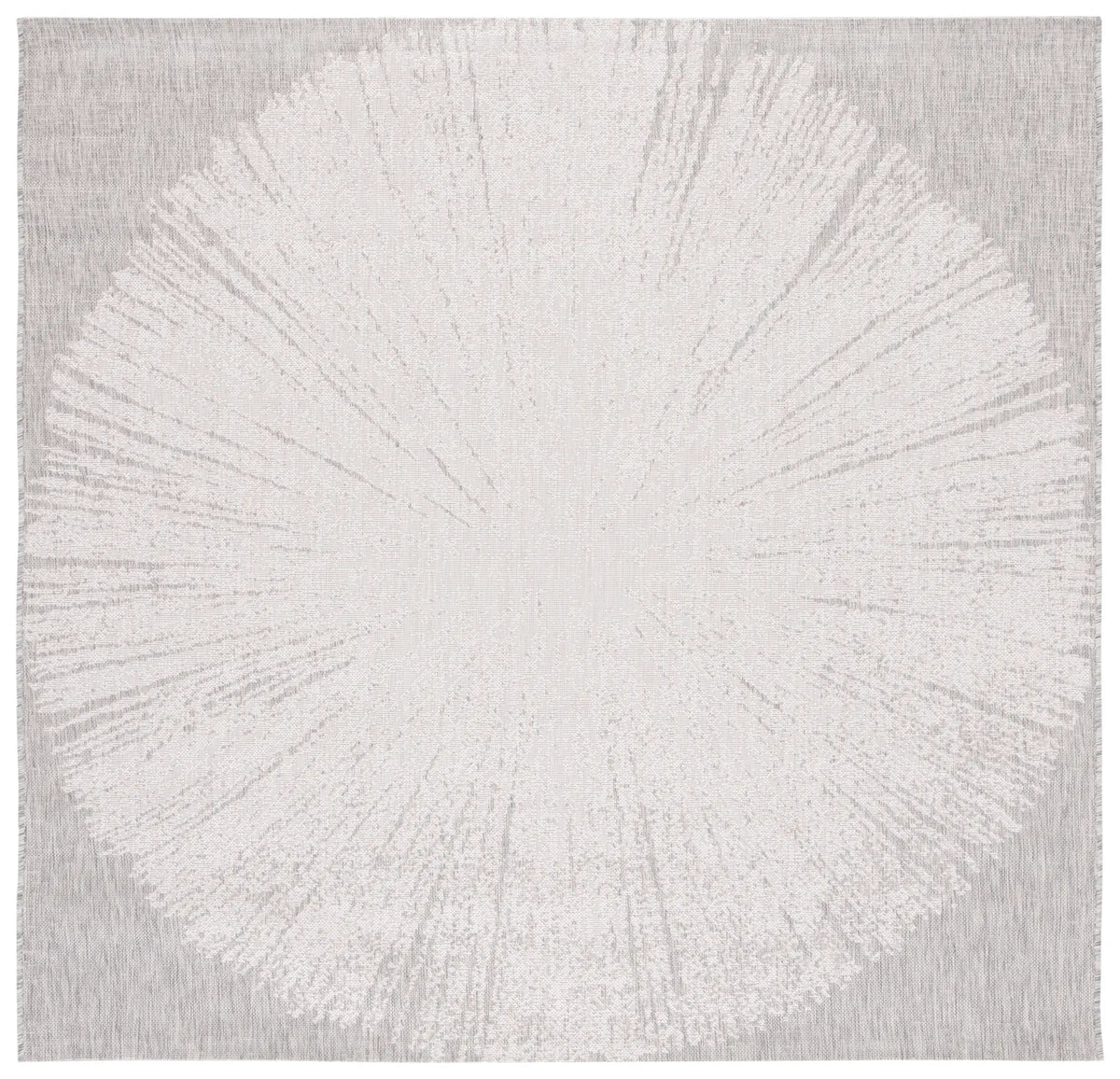 Safavieh Courtyard 6'-7" x 6'-7" Rug in Beige / Grey
