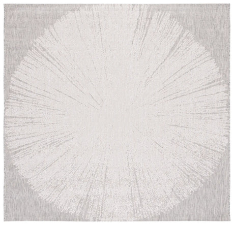 Safavieh Courtyard 6'-7" x 6'-7" Rug in Beige / Grey