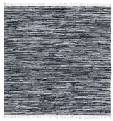 Safavieh Montauk 6'-0" x 6'-0" Rug in Grey / Black