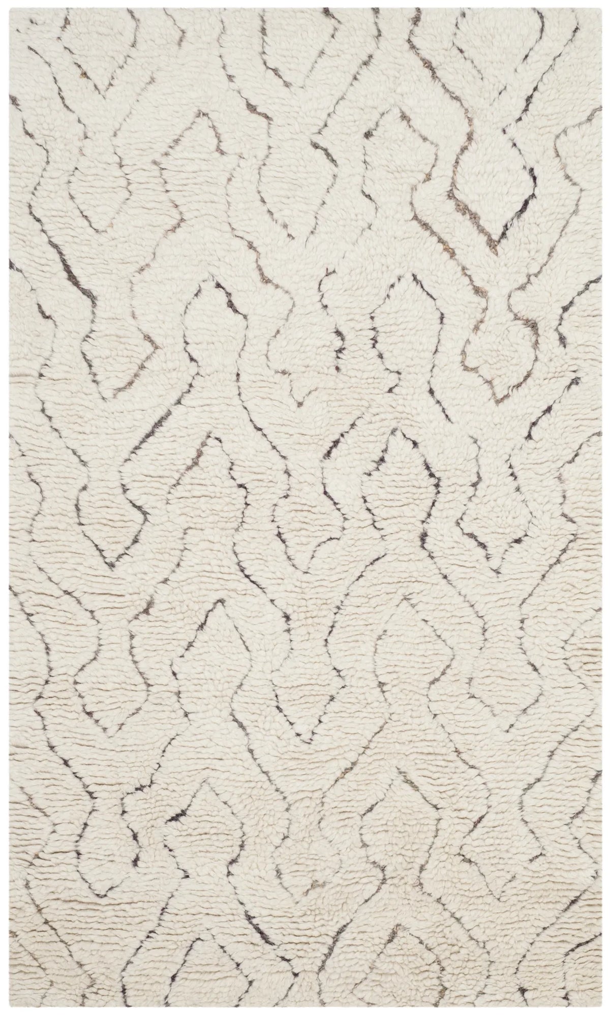 Safavieh Casablanca 3'-0" x 5'-0" Rug in Ivory / Multi