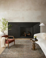 Loloi Adrian Adr-03 Terracotta/Multi Rug - room scene 1