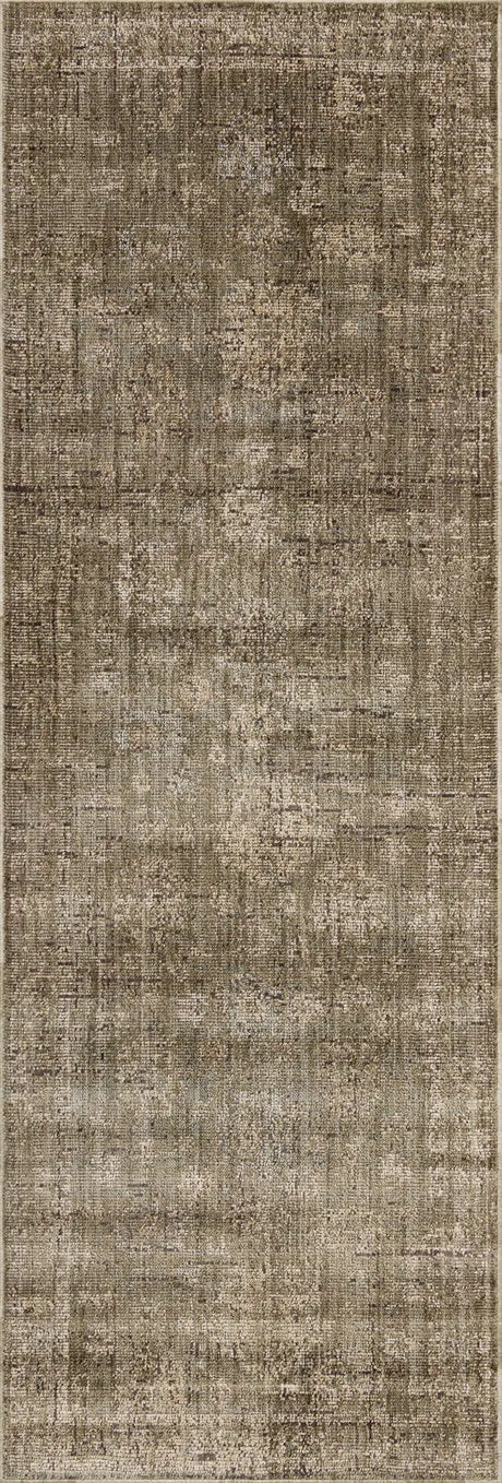 Loloi Priscilla PRL-02 Olive / Sand Rug - runner flat