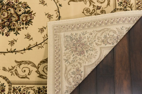 Dynamic Rugs Legacy 58022 Ivory Rugs - Corner
