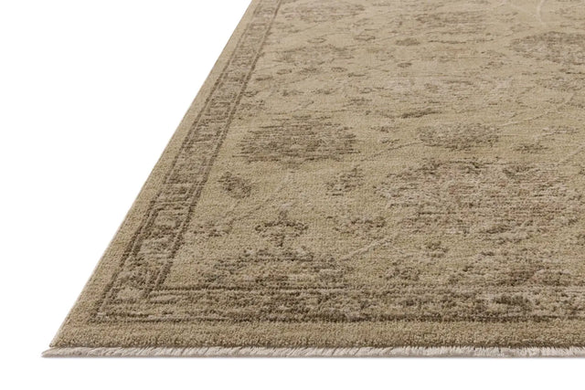 Loloi Willa WIA-05 Wheat / Multi Power Loomed Rug - rug corner