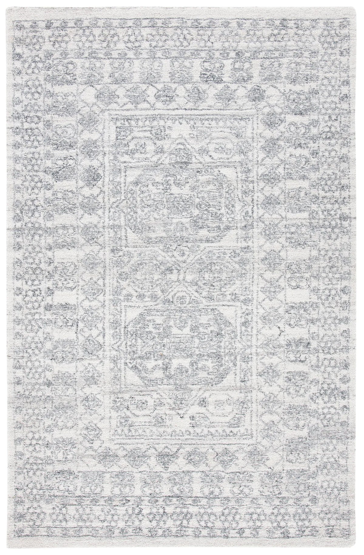 Safavieh Marquee 4'-0" x 6'-0" Rug in Ivory / Grey