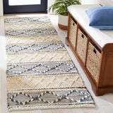 Safavieh Natural Fiber 2'-3" x 8'-0" Rug in Natural / Grey