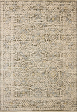 Loloi Clarisse CLS-08 Traditional Power Loomed Olive, Ivory Rug - main flat