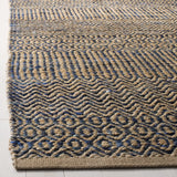 Safavieh Cape Cod 4'-0" x 6'-0" Rug in Navy / Natural