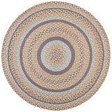 Safavieh Cape Cod 3'-0" x 3'-0" Rug in Blue / Olive