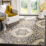 Safavieh Lyndhurst 4'-0" x 6'-0" Rug in Light Grey / Beige