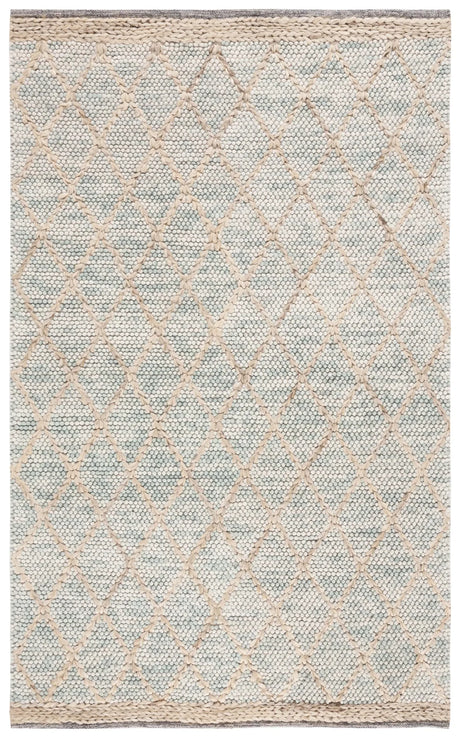 Safavieh Natura 4'-0" x 6'-0" Rug in Teal / Natural