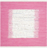 Safavieh Montauk 6'-0" x 6'-0" Rug in Ivory / Pink