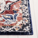 Safavieh Luna 4'-5" x 6'-5" Rug in Navy / Beige Rust
