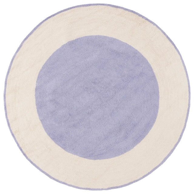 Safavieh Easy Care 6'-0" x 6'-0" Rug in Ivory / Lilac