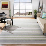 Safavieh Montauk 6'-0" x 9'-0" Rug in Turquoise