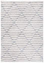 Safavieh Hi-Lo Shag 4'-0" x 6'-0" Rug in Grey / Beige