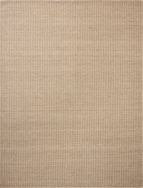 Loloi Elma ELM-01 Contemporary Hand Woven Dove Rug - main flat