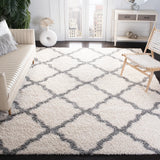Safavieh Sgd-Dallas Shag 10'-0" x 14'-0" Rug in Ivory / Grey