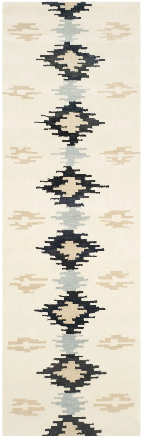 Safavieh Soho 2'-6" x 8'-0" Rug in Ivory / Dark Grey