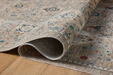 Loloi Leigh Lei-02 Dove/Multi Rugs - pile height