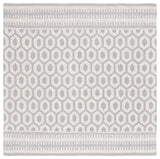 Safavieh Capri 6'-0" x 6'-0" Rug in Ivory / Grey