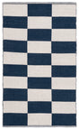 Safavieh Montauk 3'-0" x 5'-0" Rug in Navy / Ivory