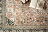 Loloi Wynter Wyn-02 Auburn/Multi Rugs - styled aerial 2