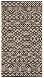 Safavieh Courtyard 2'-0" x 3'-7" Rug in Beige / Black