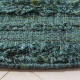 Safavieh Vermont 6'-0" x 6'-0" Rug in Dark Green / Black