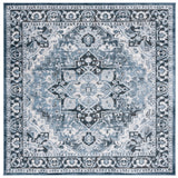 Safavieh Rosewood 6'-7" x 6'-7" Rug in Ivory / Blue
