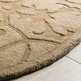 Safavieh Impressions 5'-0" x 5'-0" Rug in Light Brown