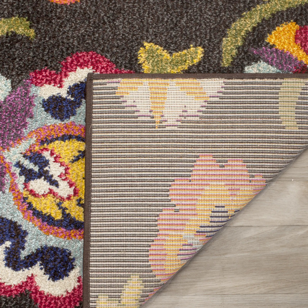 Safavieh Monaco 5'-1" x 7'-7" Rug in Brown / Multi